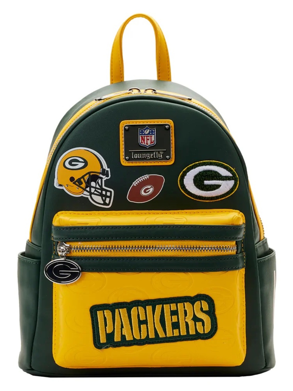 Loungefly Green Bay Packers backpack